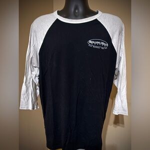 Rolling Hills Asylum Baseball Tee